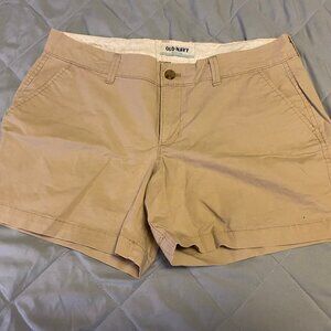 Old Navy Khaki Shorts size 6 Sexy Short